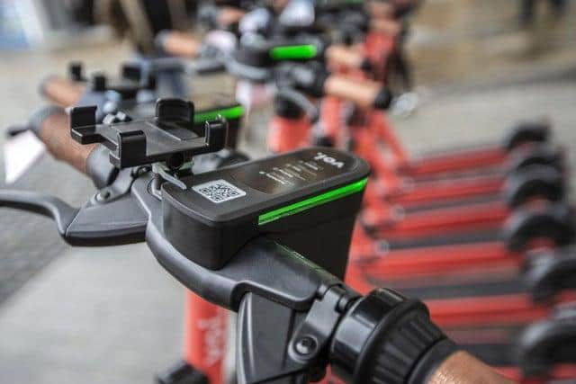 E-scooters will now be available in three more areas of Northampton. Photo: Kirsty Edmonds.