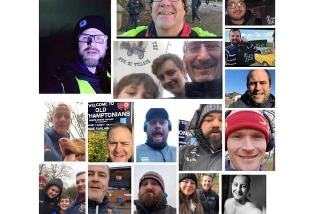 ON's third team ran, walked and cycled long distances in February.