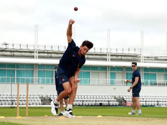 Northants Steelbacks fast bowler Brandon Glover will play for the Oval Invincibles in The Hundred later this summer