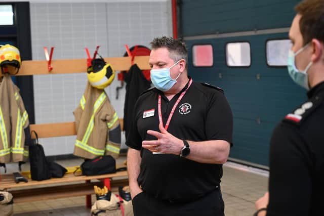 Northamptonshire Chief Fire Officer Darren Dovey
