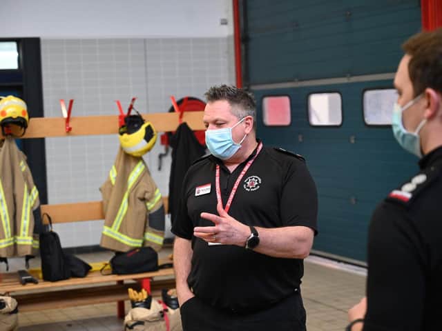Northamptonshire Chief Fire Officer Darren Dovey