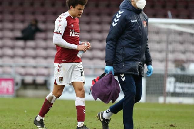Shaun McWilliams came off with 15 minutes to go on Saturday. Picture: Pete Norton.