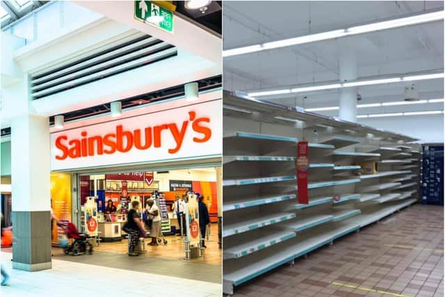 Sainsbury's closed in Grosvenor centre on Saturday (March 6). Photo: Phillip Lyman