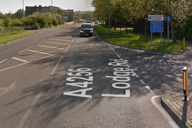 The crash happened in March last year at the junction of Eastern Way and Lodge Road in Daventry