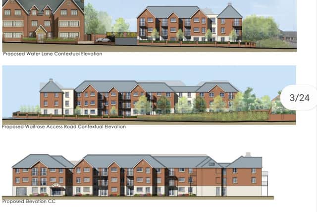 Here's the artist impressions of what the site aims to look like
