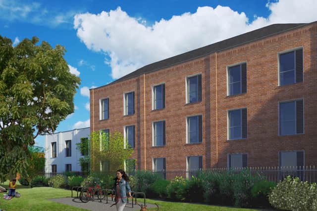 This is what the Wellingborough Road side of the building will look like