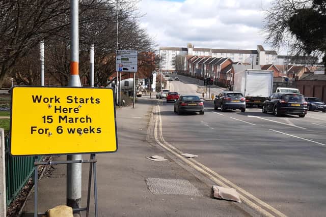 Work starts on Monday at the junction of St Andrew's Road and Spencer Bridge Road