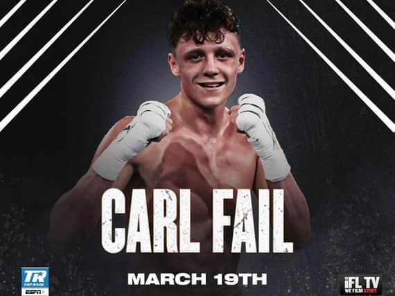 Northampton boxer Carl Fail makes his professional debut on Friday night