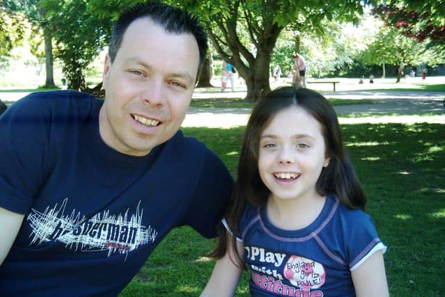 Beth's father, Mark, passed away at the age of 41.
