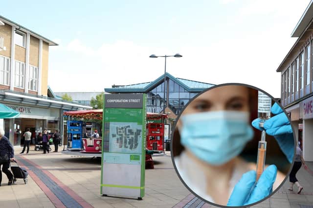 Corby is behind other areas in Northamptonshire. Image: JPI Media / Getty