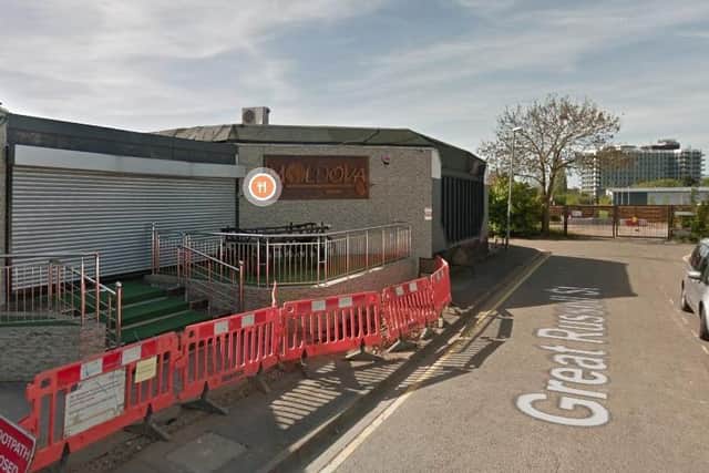 Moldova restaurant, Great Russell Street. Northampton. Image: Google Maps