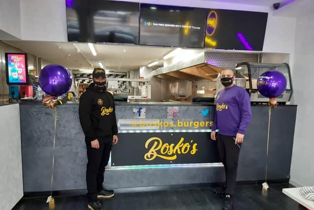 Shabz and Adnan inside Bosko's