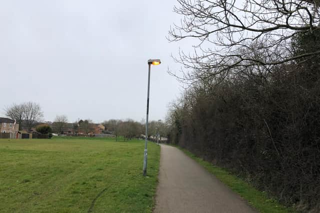 The county council says almost all of the street lights it is responsible for are operational.