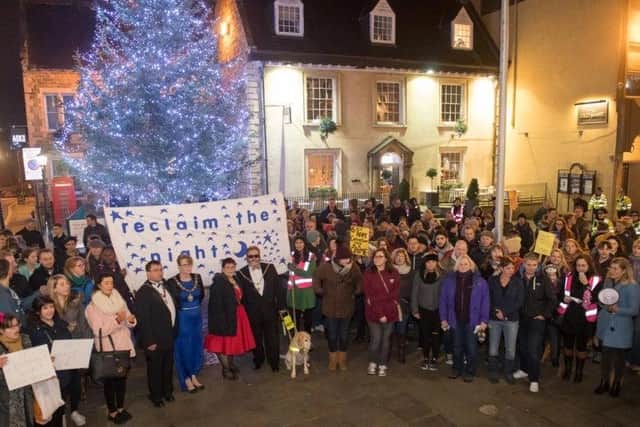 The Northamptonshire Rape Crisis Centre is hoping to organise a Reclaim the Nights march again this year to highlight the issue of safer streets. (File picture from 2016).