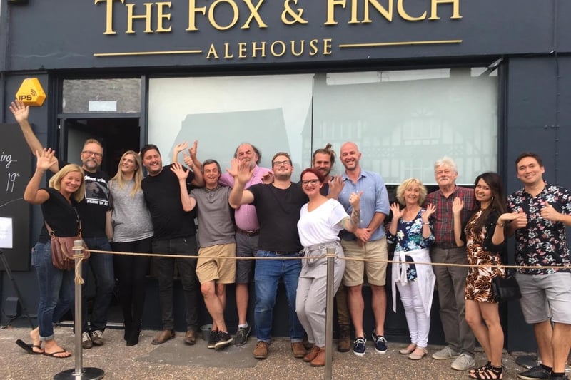The Fox and Finch in Littlehampton Road, Worthing, pictured on its opening day in 2019