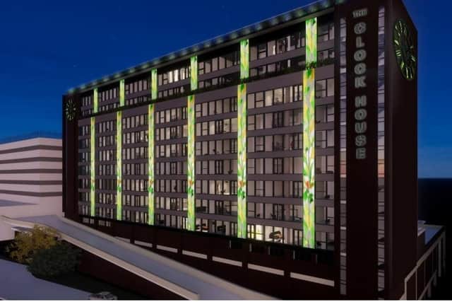 An artist's impression of how the building will look