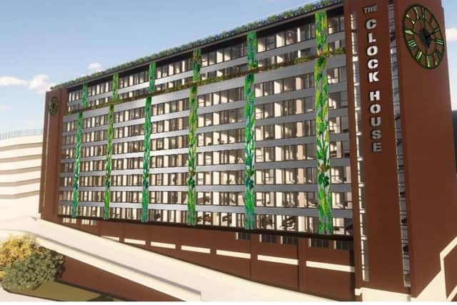 An artist's impression of how the building will look