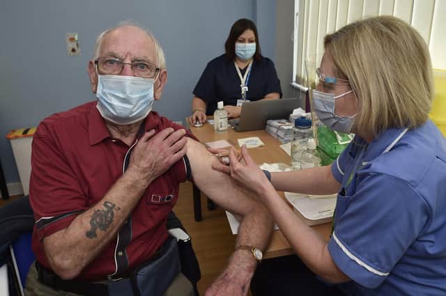 84,823 people in Peterborough have been given at least the first dose