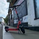 Campaigners are concerned about scooters being left on the pavement as they do not believe the parking racks do not discourage this behaviour enough.