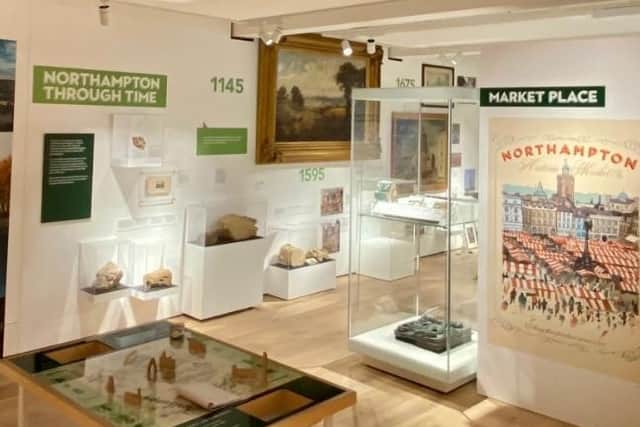 Take a glimpse inside the new Northampton Museum and Art Gallery.