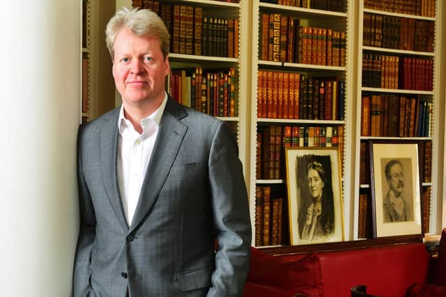 Patron of Cynthia Spencer Hospice, Lord Spencer.