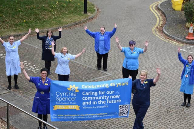Cynthia Spencer Hospice celebrates 45 years of giving palliative care.
