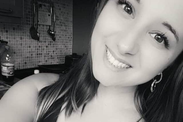Sarah Morgan has spoken out about her ex-boyfriend who was found guilty of two counts of assault by beating against her.