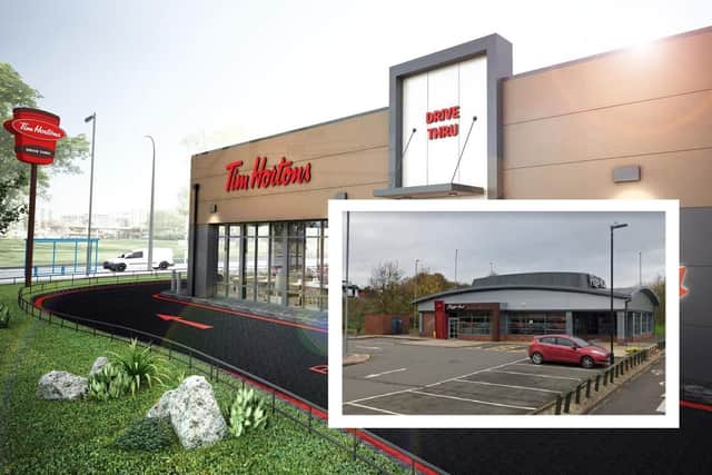 Northamptonshire's first branch of Canadian coffee chain Tim Hortons could open in Riverside.