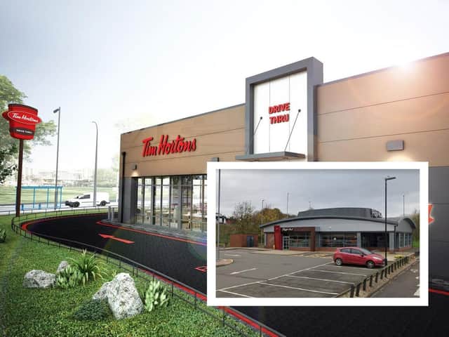 Northamptonshire's first branch of Canadian coffee chain Tim Hortons could open in Riverside.