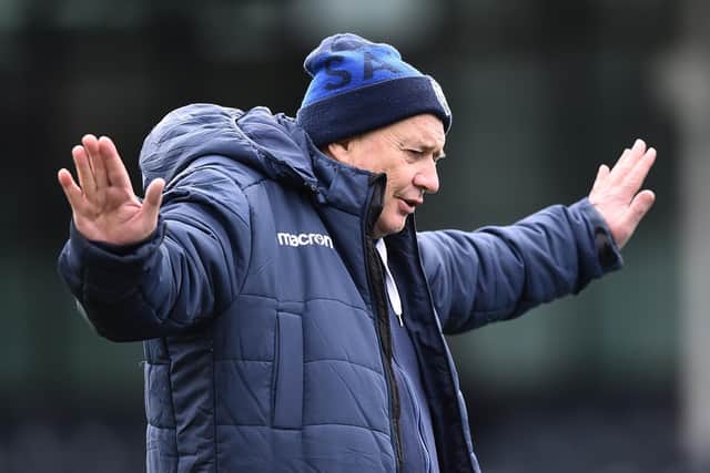 Chris Boyd enjoyed his afternoon at Sixways