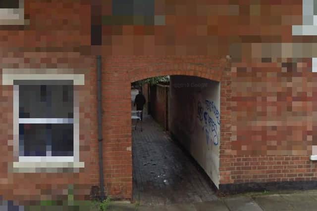 The public highway between Dunster Street and St Michael’s Road in Northampton was gated last week.