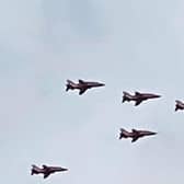 Red Arrows, Northamptonshire. Submitted reader picture.