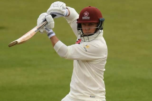 Ben Curran scored a century as Northants took on Northants in an inter-squad match on Monday