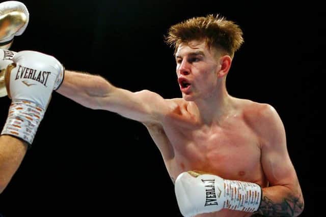 Northampton boxer Eithan James