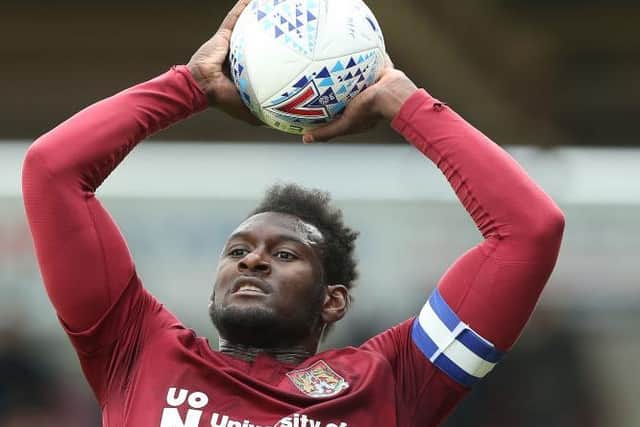 Aaron Pierre spent two years at the Cobblers