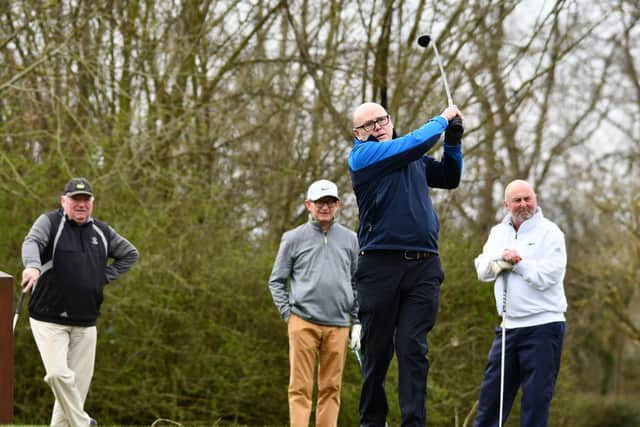 David Wynn, Roger Seamark, David Rawson and Robert Lewis were in action on Monday