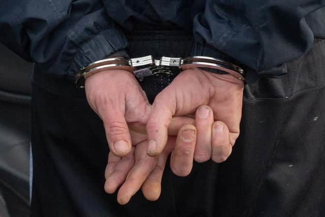 Gaffney was arrested after smashing a glass door in a Northampton bookies