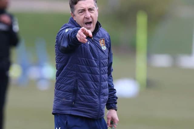 Cobblers boss Jon Brady