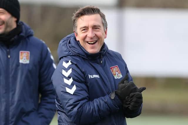 Cobblers boss Jon Brady