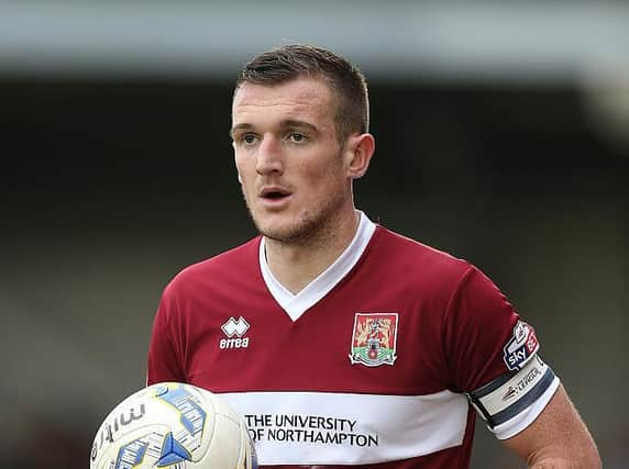 Lee Collins played 86 times for the Cobblers