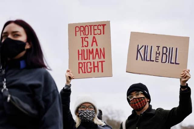 Kill the Bill protest - Photo by Tolga Akmen / AFP) (Photo by TOLGA AKMEN/AFP via Getty Images)