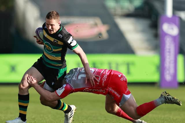 Fraser Dingwall was in action against the Dragons