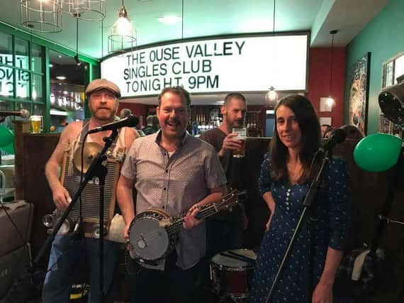 The Ouse Valley Singles Club are among the acts who will be playing at The Music Barn Festival in July.