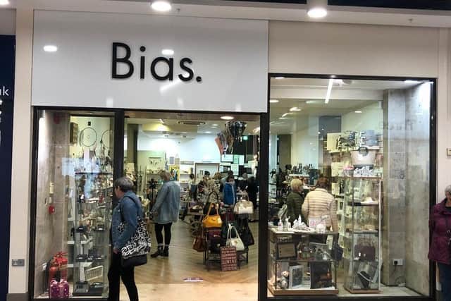 Bias gift shop will reopen on Monday, April 12.