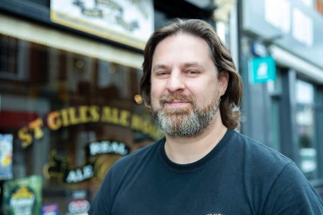 Terry Steers is excited to welcome customers back to St Giles Ale House.