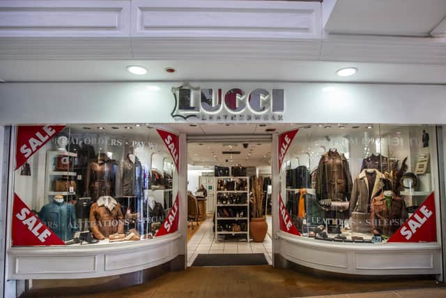 Parish Palmer has been running his Lucci Leatherwear store for 25 years and has seen the shopping centre go from boom town to ghost town. Pictures by Kirsty Edmonds.