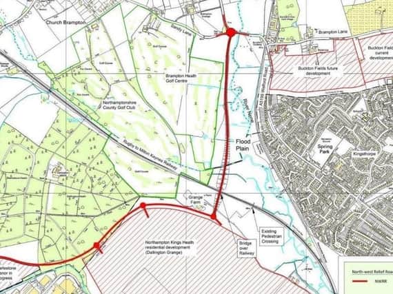 The North-West Relief Road has been a long-term project for Northamptonshire County Council