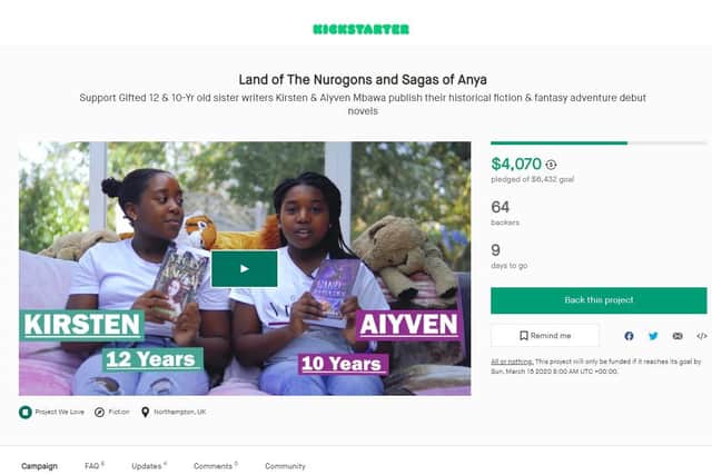 The sisters' Kickstarter campaign was highlighted by Kickstarter on the "Projects We Love" page.
