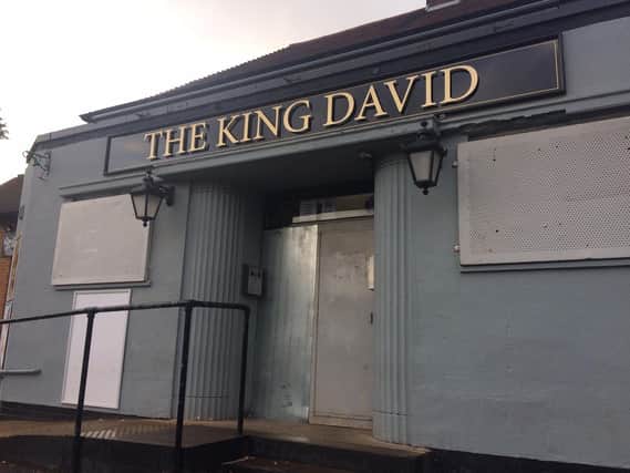 After years of troubled dealings, the King David Pub has been marked to become flats.
