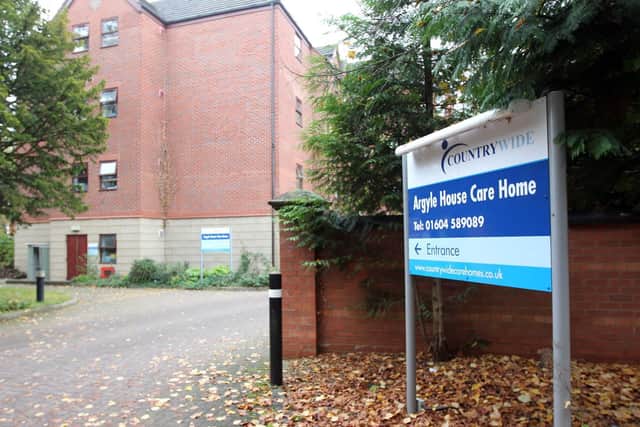 Argyle House care home on The Avenue, Dallington, Northampton
